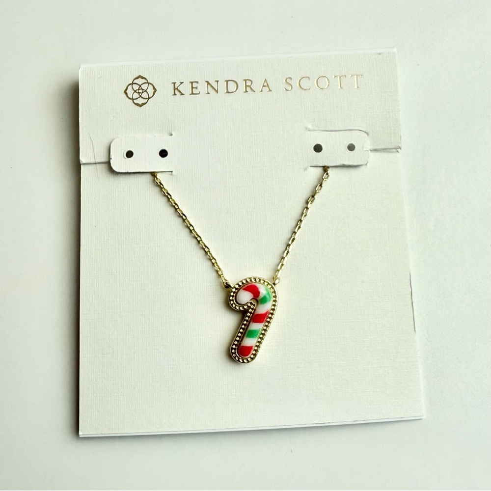 Kendra Scott Candy Cane Necklace